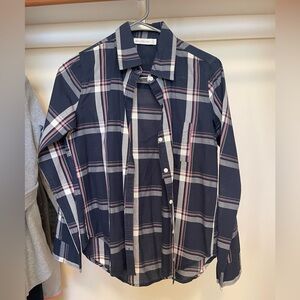 A&F plaid shirt